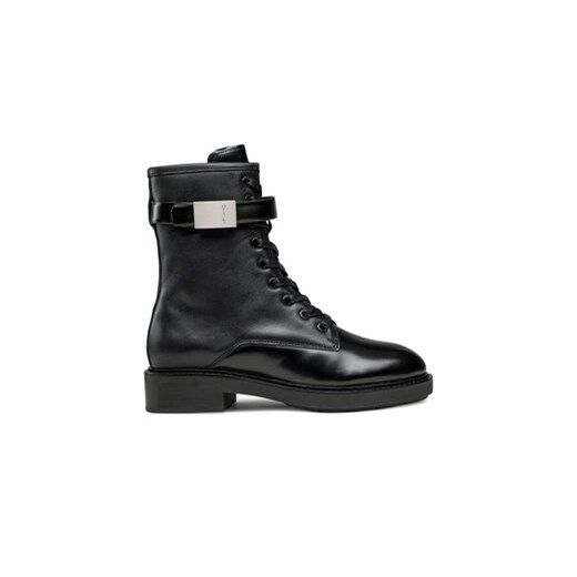 Calvin Klein Botki Combat Boot W/Hw HW0HW01360 Czarny ze sklepu MODIVO w kategorii Botki - zdjęcie 171274652