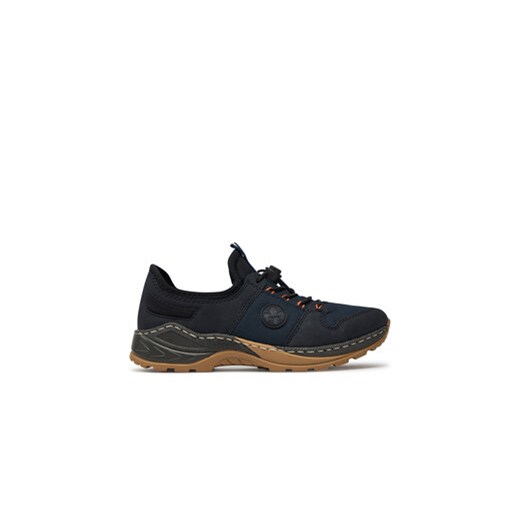 Rieker Sneakersy M0564-14 Granatowy ze sklepu MODIVO w kategorii Półbuty damskie - zdjęcie 171274653