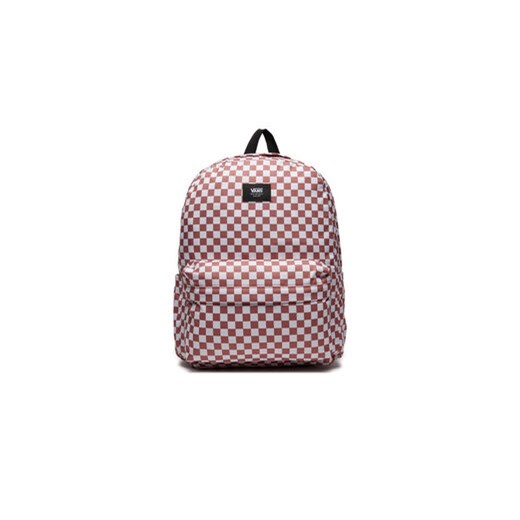 Vans Plecak Old Skool Check Backpack VN000H4XCHO1 Różowy ze sklepu MODIVO w kategorii Plecaki - zdjęcie 171275151