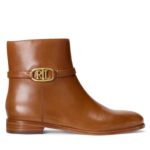 Botki Lauren Ralph Lauren 802912273002 Deep Saddle Tan 38 promocja eobuwie.pl