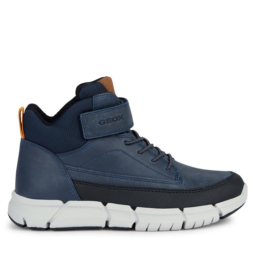 Kozaki Geox J Flexyper Boy J369BA 0CLFU C4002 S Navy Geox 36 wyprzedaż eobuwie.pl
