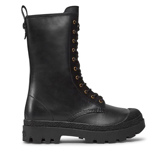Botki Coach Tasha Leather Boot CN100 Black BLK ze sklepu eobuwie.pl w kategorii Workery damskie - zdjęcie 171276993