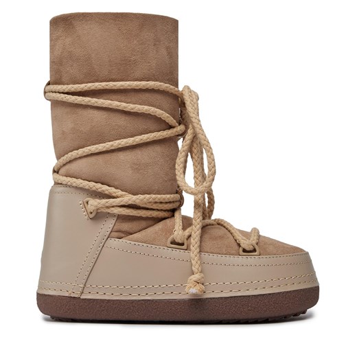 Śniegowce Inuikii Classic High 75107-007 Beige Inuikii 39 eobuwie.pl wyprzedaż