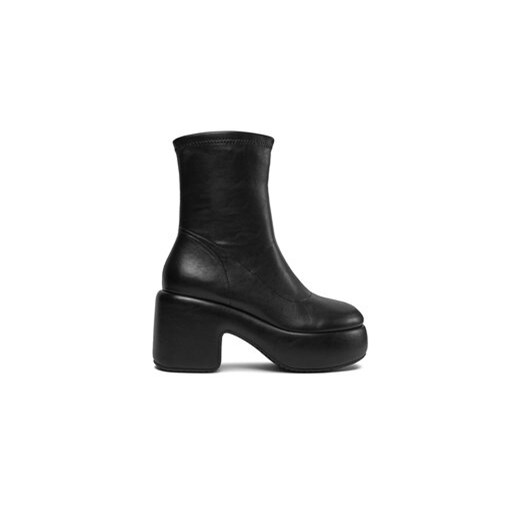 Bronx Botki Ankle boots 47516-A Czarny ze sklepu MODIVO w kategorii Botki - zdjęcie 171278314