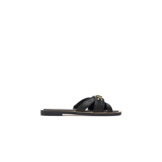 MICHAEL Michael Kors Klapki Tiffanie Flat Slide 40S4TFFS1D Czarny ze sklepu MODIVO w kategorii Klapki damskie - zdjęcie 171278373