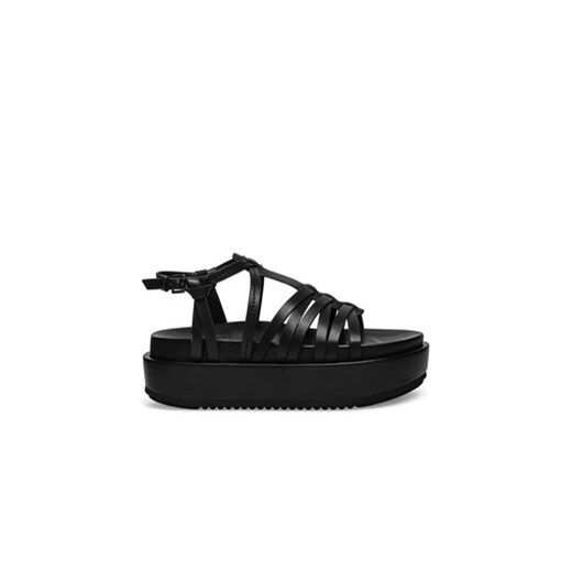 Badura Sandały WYL3857-2 Czarny ze sklepu MODIVO w kategorii Sandały damskie - zdjęcie 171278690