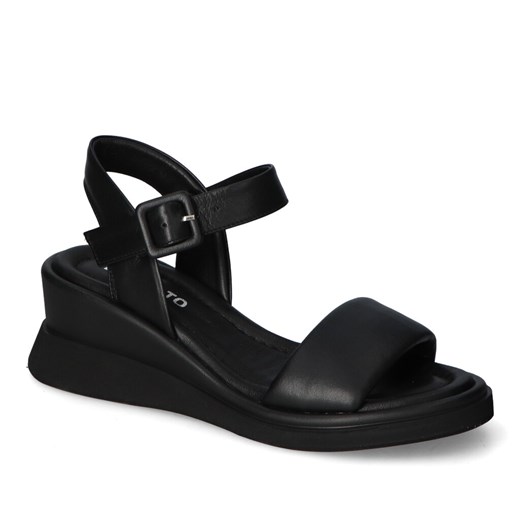 Sandały Boccato 158.53/27 Czarne ze sklepu Arturo-obuwie w kategorii Sandały damskie - zdjęcie 171279943