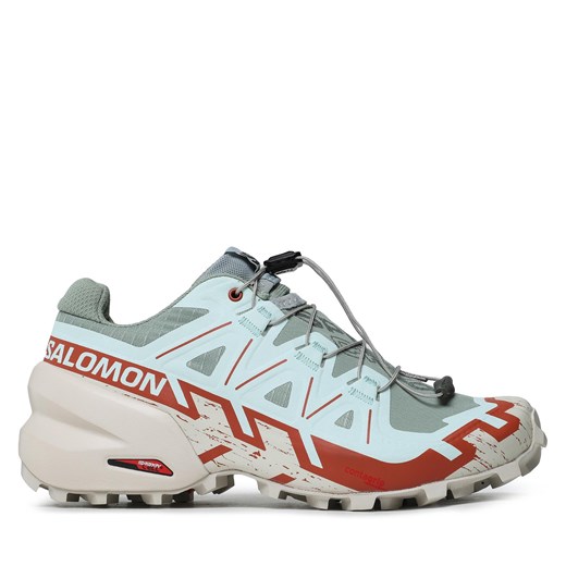 Buty Salomon Speedcross 6 L47219500 Lily Pad/Rainy Day/Bleached Aqua Salomon 38 eobuwie.pl