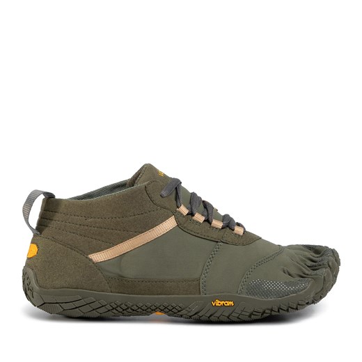 Trekkingi Vibram Fivefingers V-Treck 18M7402 Zielony ze sklepu eobuwie.pl w kategorii Buty trekkingowe męskie - zdjęcie 171281891