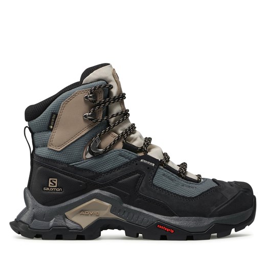 Trekkingi Salomon Quest Element Gtx W GORE-TEX 414574 20 V0 Kolorowy ze sklepu eobuwie.pl w kategorii Buty trekkingowe damskie - zdjęcie 171282000