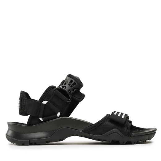 Sandały adidas Terrex Cyprex Ultra DLX Sandals HP8651 Black ze sklepu eobuwie.pl w kategorii Sandały męskie - zdjęcie 171282210