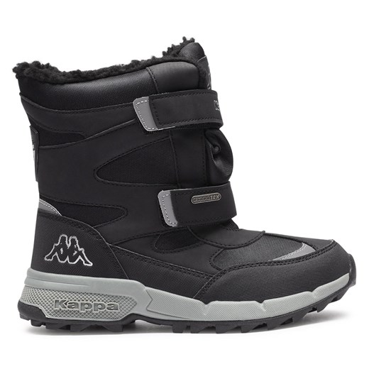 Śniegowce Kappa 260903T Black/Silver 1115 ze sklepu eobuwie.pl w kategorii Buty zimowe dziecięce - zdjęcie 171282942