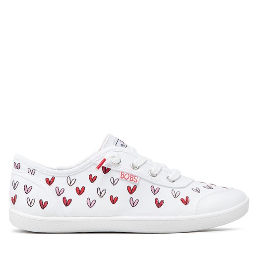 Sneakersy Skechers Love Brigade 113951/WRPK White/Red/Pink ze sklepu eobuwie.pl w kategorii Trampki damskie - zdjęcie 171283660