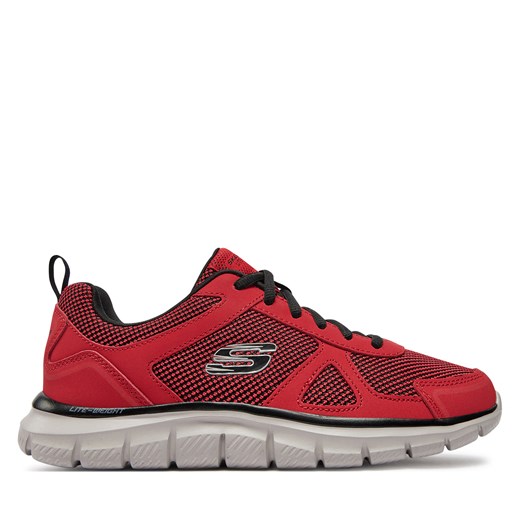 Sneakersy Skechers Bucolo 52630/RDBK Czerwony ze sklepu eobuwie.pl w kategorii Buty sportowe męskie - zdjęcie 171283691