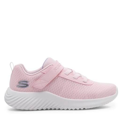 Sneakersy Skechers BOUNDER 303550L BLSH Pink ze sklepu eobuwie.pl w kategorii Buty sportowe dziecięce - zdjęcie 171283984