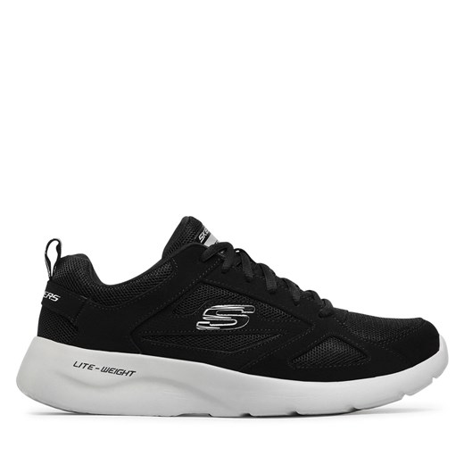 Sneakersy Skechers Dynamight 2.0 58363/BLK Czarny ze sklepu eobuwie.pl w kategorii Buty sportowe męskie - zdjęcie 171284041