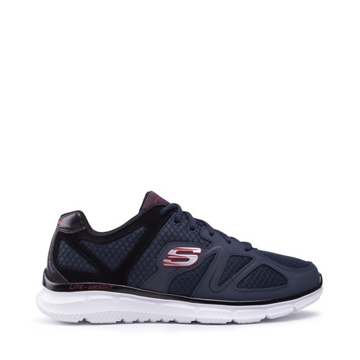 Sneakersy Skechers Flash Point 58350/NVBK Granatowy ze sklepu eobuwie.pl w kategorii Buty sportowe męskie - zdjęcie 171284273
