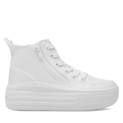 Sneakersy Skechers 310253L WHT Biały ze sklepu eobuwie.pl w kategorii Trampki dziecięce - zdjęcie 171284503