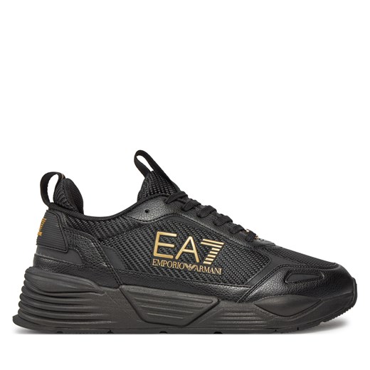 Sneakersy EA7 Emporio Armani X8X152 XK378 T961 Triple Black+Gold Eo ze sklepu eobuwie.pl w kategorii Buty sportowe męskie - zdjęcie 171284610
