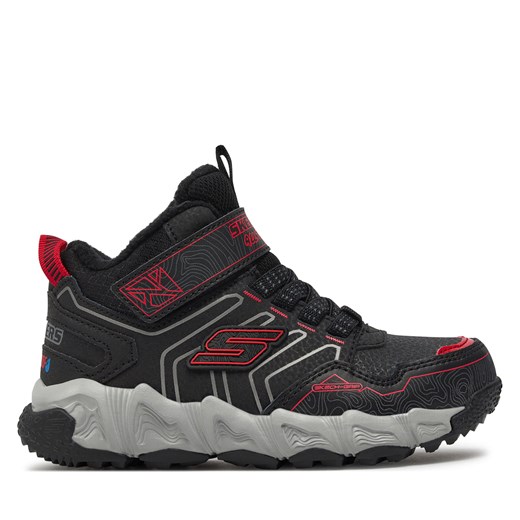 Trekkingi Skechers Combex 406422L/BKRD Black/Red ze sklepu eobuwie.pl w kategorii Buty trekkingowe dziecięce - zdjęcie 171284621