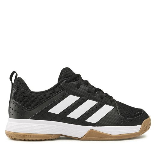 Buty adidas Ligra 7 Kids FZ4681 Cblack/Ftwwht/Cblack ze sklepu eobuwie.pl w kategorii Buty sportowe dziecięce - zdjęcie 171284653