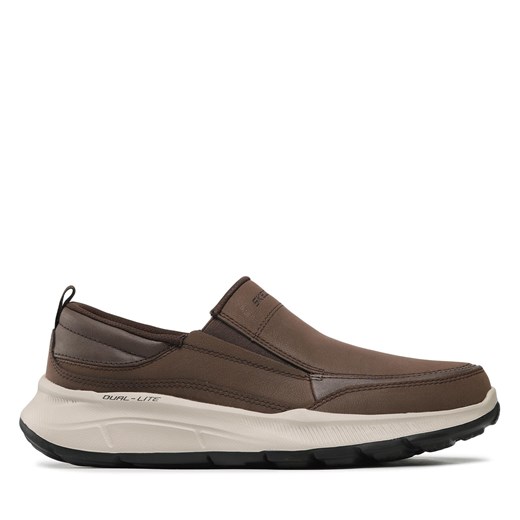 Półbuty Skechers Harvey 232517/CHOC Chocolate ze sklepu eobuwie.pl w kategorii Półbuty męskie - zdjęcie 171285031