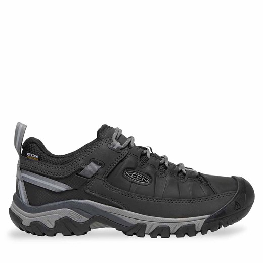 Trekkingi Keen Targhee Iii Wp 1026329 Black/Steel Grey ze sklepu eobuwie.pl w kategorii Buty trekkingowe męskie - zdjęcie 171285232