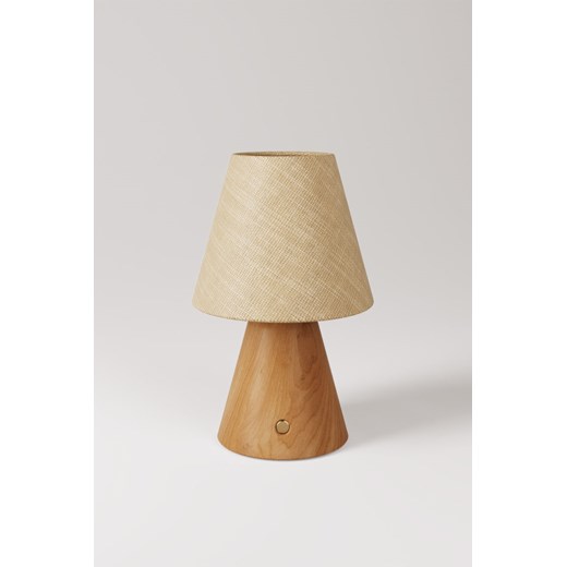 H & M - Lampa Do Ładowania Z Kloszem I Żarówką - Biały ze sklepu H&M w kategorii Lampy stołowe - zdjęcie 171286163
