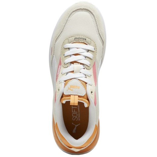 Buty sportowe damskie Puma beżowe płaskie
