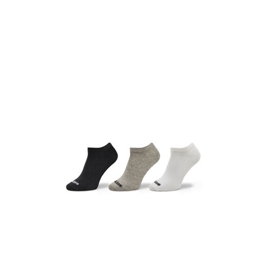 adidas Skarpety stopki unisex Thin Linear Low-Cut Socks 3 Pairs IC1300 Szary ze sklepu MODIVO w kategorii Skarpetki męskie - zdjęcie 171291651