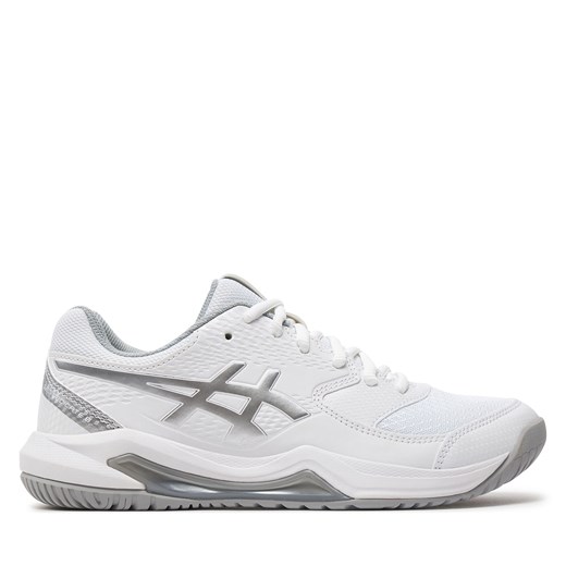 Buty Asics Gel-Dedicate 8 1042A237 White/Pure Silver 101 ze sklepu eobuwie.pl w kategorii Buty sportowe damskie - zdjęcie 171295513