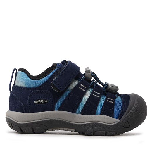 Półbuty Keen Newport Shoe 1026627 Blue Depths/Multi ze sklepu eobuwie.pl w kategorii Buty trekkingowe dziecięce - zdjęcie 171296621