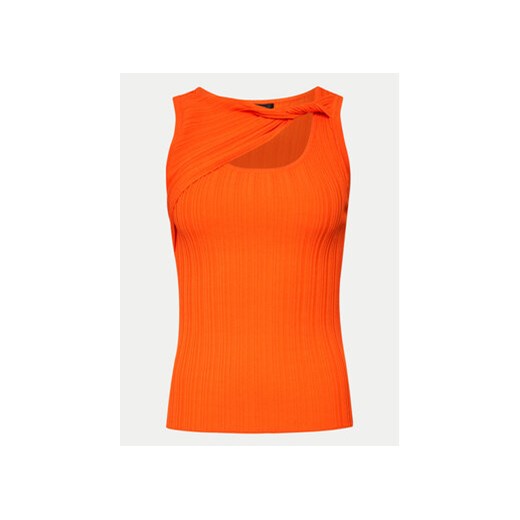 DKNY Top P4BSAN40 Pomarańczowy Regular Fit ze sklepu MODIVO w kategorii Bluzki damskie - zdjęcie 171297402