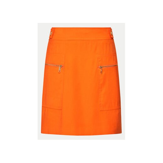 DKNY Spódnica trapezowa P4BNTW62 Pomarańczowy Regular Fit ze sklepu MODIVO w kategorii Spódnice - zdjęcie 171297511