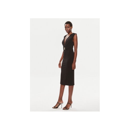 Rinascimento Sukienka koktajlowa CFC0118264003 Czarny Slim Fit ze sklepu MODIVO w kategorii Sukienki - zdjęcie 171297611
