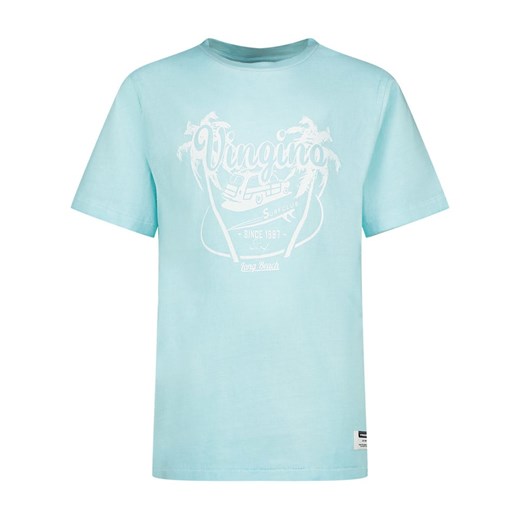 Vingino Koszulka &quot;Hois&quot; w kolorze błękitnym ze sklepu Limango Polska w kategorii T-shirty chłopięce - zdjęcie 171298190