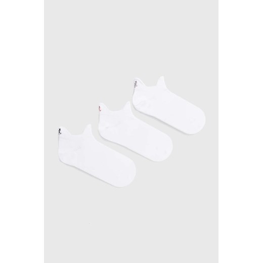 Gramicci skarpetki Basic Sneaker Socks 3-pack 3-pack męskie kolor biały SX.M02 ze sklepu PRM w kategorii Skarpetki męskie - zdjęcie 171298681