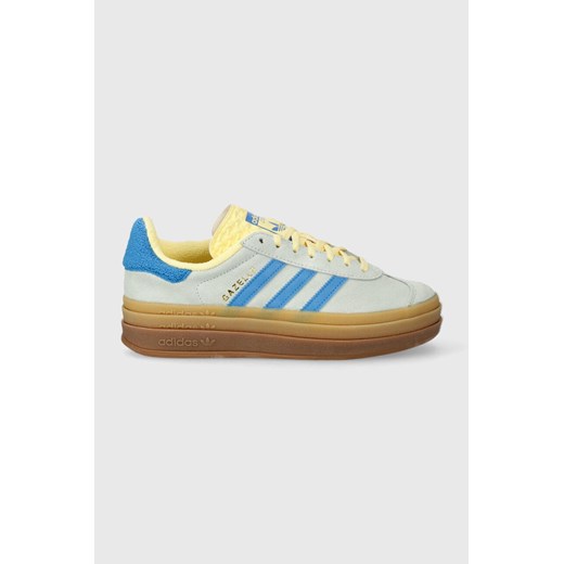 adidas Originals sneakersy zamszowe Gazelle Bold W kolor niebieski IE0430 41 1/3 PRM
