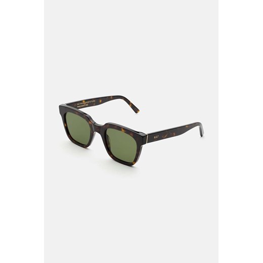 Retrosuperfuture okulary przeciwsłoneczne Giusto kolor zielony GIUSTO.CG1 ze sklepu PRM w kategorii Okulary przeciwsłoneczne damskie - zdjęcie 171298813