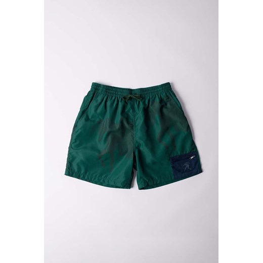 by Parra szorty Short Horse Shorts kolor zielony wzorzyste 51235 ze sklepu PRM w kategorii Szorty - zdjęcie 171299013