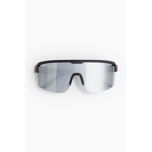 H & M - Lustrzane sportowe okulary przeciwsłoneczne - Szary ze sklepu H&M w kategorii Okulary przeciwsłoneczne dziecięce - zdjęcie 171299231