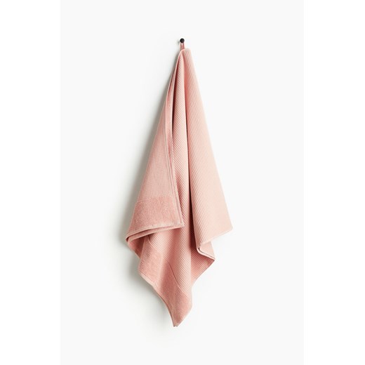 H & M - Ręcznik kąpielowy - Różowy ze sklepu H&M w kategorii Ręczniki - zdjęcie 171299273