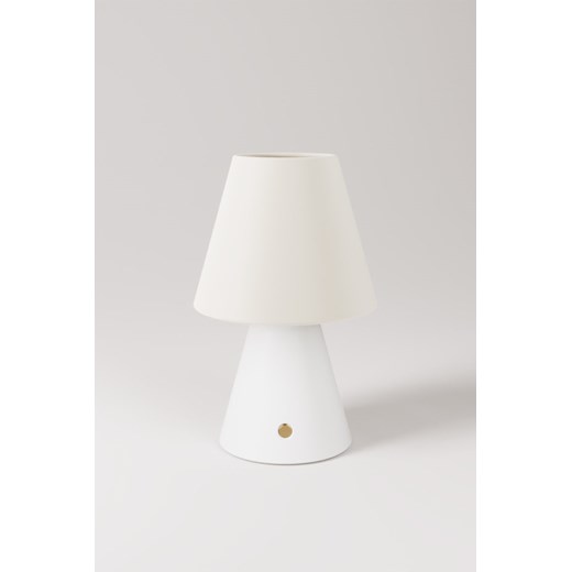 H & M - Lampa Do Ładowania Z Kloszem I Żarówką - Biały ze sklepu H&M w kategorii Lampy stołowe - zdjęcie 171299683