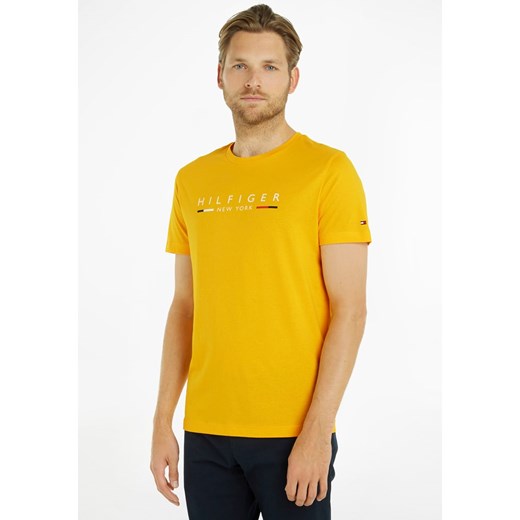 Tommy Hilfiger Koszulka w kolorze żółtym ze sklepu Limango Polska w kategorii T-shirty męskie - zdjęcie 171301250
