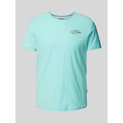 T-shirt z nadrukiem z motywem i napisem z tyłu ze sklepu Peek&Cloppenburg  w kategorii T-shirty męskie - zdjęcie 171301771