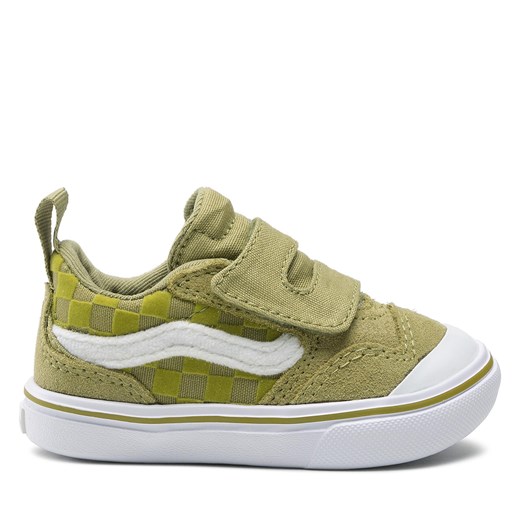 Tenisówki Vans Comfycush New VN0A4TZHOLV1 Safe Space Olive Vans 20 okazyjna cena eobuwie.pl