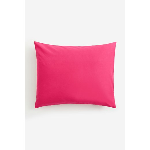 H & M - Poszewka na poduszkę z bawełny - Różowy ze sklepu H&M w kategorii Poszewki na poduszki - zdjęcie 171302713