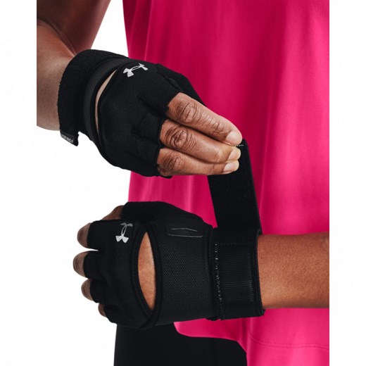 Damskie rękawiczki treningowe Under Armour W's Weightlifting Gloves - czarne Under Armour M Sportstylestory.com