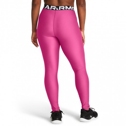 Spodnie damskie Under Armour różowe sportowe 
