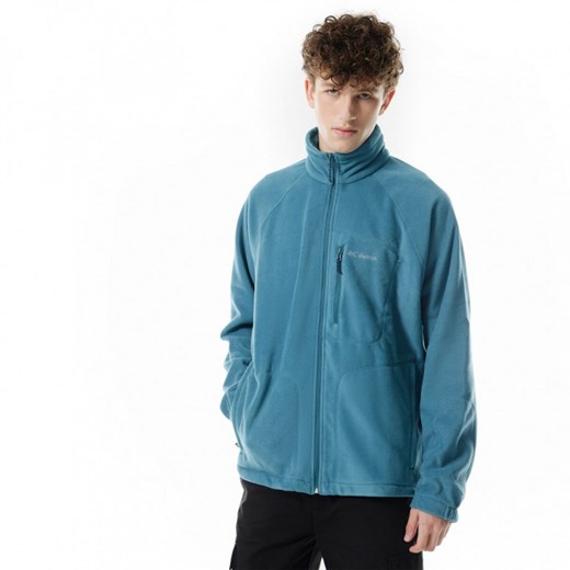 Męski polar rozpinany Columbia Fast Trek II Full Zip Fleece - niebieski Columbia L Sportstylestory.com
